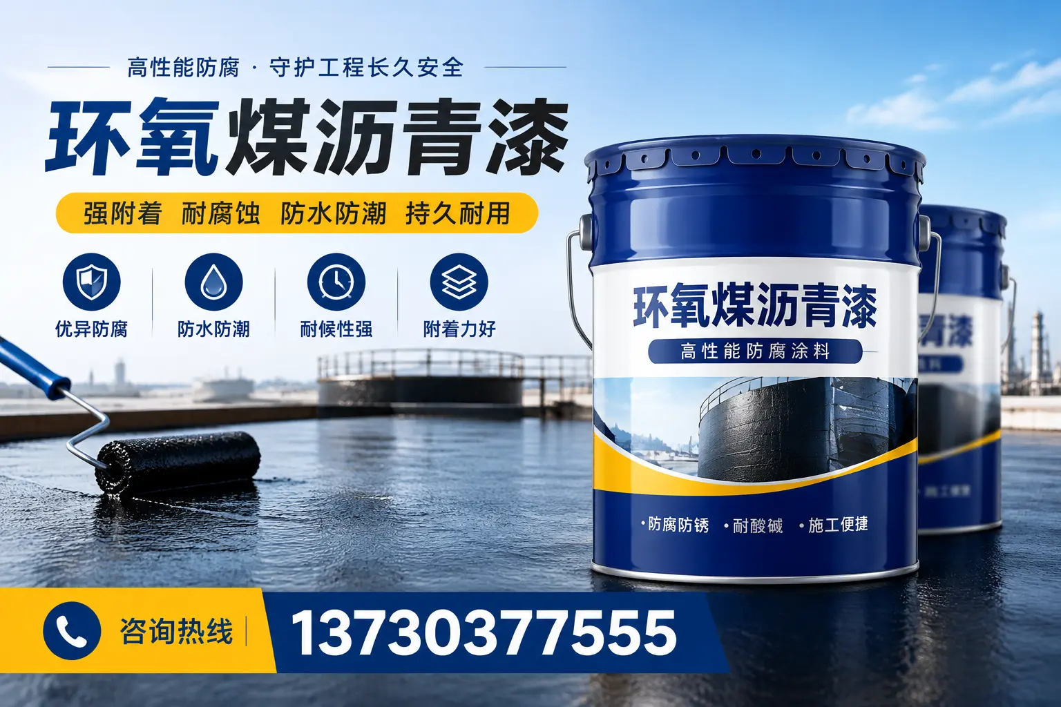 如何判断环氧煤沥青漆的质量？普洱消费者指南